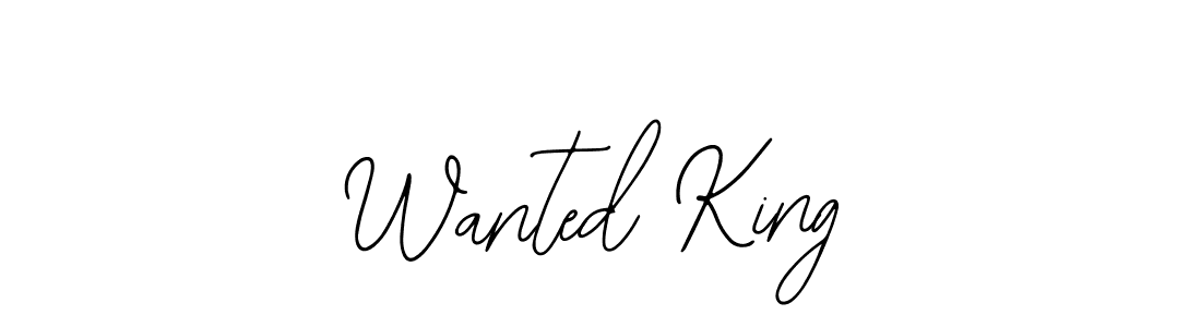 Once you've used our free online signature maker to create your best signature Bearetta-2O07w style, it's time to enjoy all of the benefits that Wanted King name signing documents. Wanted King signature style 12 images and pictures png