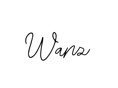 Make a beautiful signature design for name Wanz. With this signature (Bearetta-2O07w) style, you can create a handwritten signature for free. Wanz signature style 12 images and pictures png