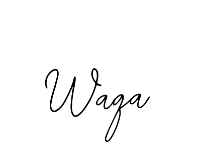 Make a beautiful signature design for name Waqa. Use this online signature maker to create a handwritten signature for free. Waqa signature style 12 images and pictures png