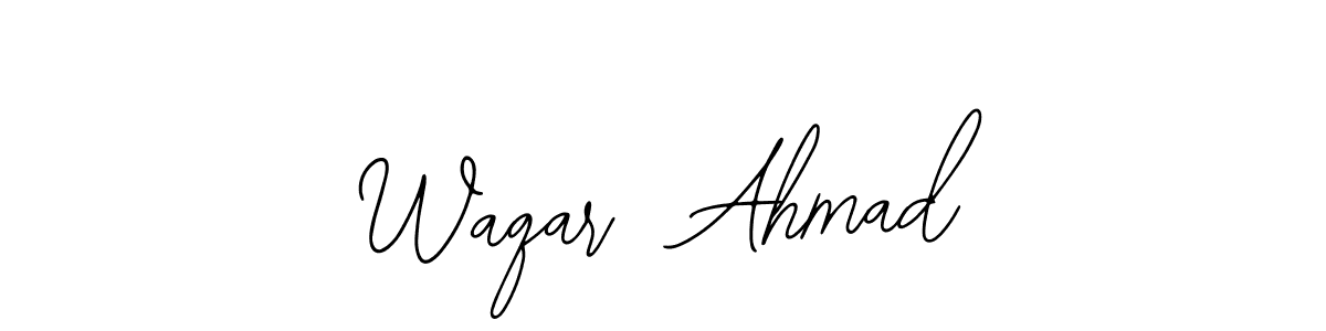 Waqar  Ahmad stylish signature style. Best Handwritten Sign (Bearetta-2O07w) for my name. Handwritten Signature Collection Ideas for my name Waqar  Ahmad. Waqar  Ahmad signature style 12 images and pictures png