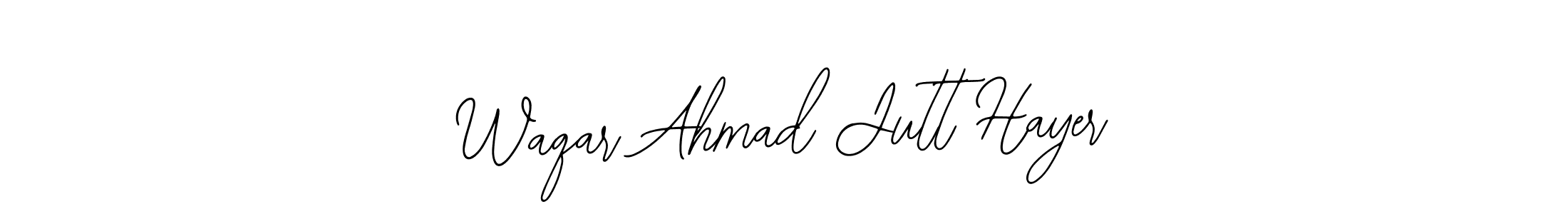 Also You can easily find your signature by using the search form. We will create Waqar Ahmad Jutt Hayer name handwritten signature images for you free of cost using Bearetta-2O07w sign style. Waqar Ahmad Jutt Hayer signature style 12 images and pictures png