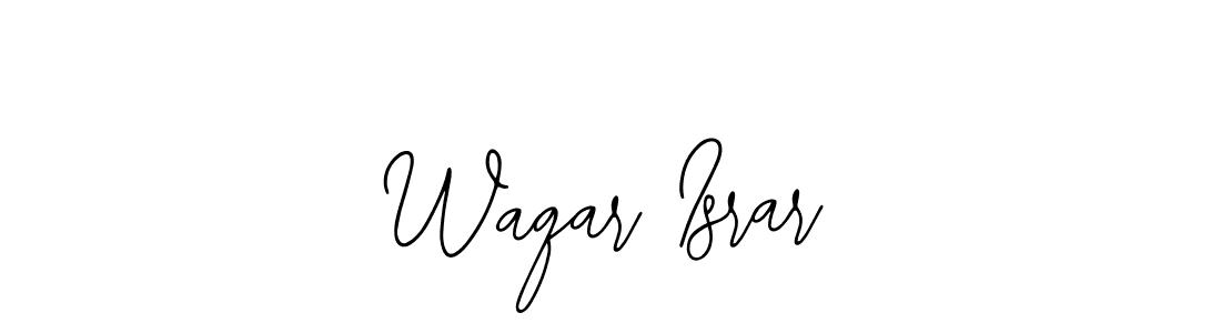 Best and Professional Signature Style for Waqar Israr. Bearetta-2O07w Best Signature Style Collection. Waqar Israr signature style 12 images and pictures png