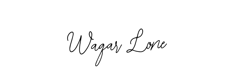 Waqar Lone stylish signature style. Best Handwritten Sign (Bearetta-2O07w) for my name. Handwritten Signature Collection Ideas for my name Waqar Lone. Waqar Lone signature style 12 images and pictures png