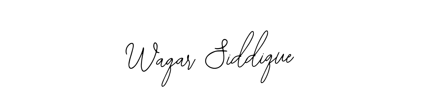 Similarly Bearetta-2O07w is the best handwritten signature design. Signature creator online .You can use it as an online autograph creator for name Waqar Siddique. Waqar Siddique signature style 12 images and pictures png