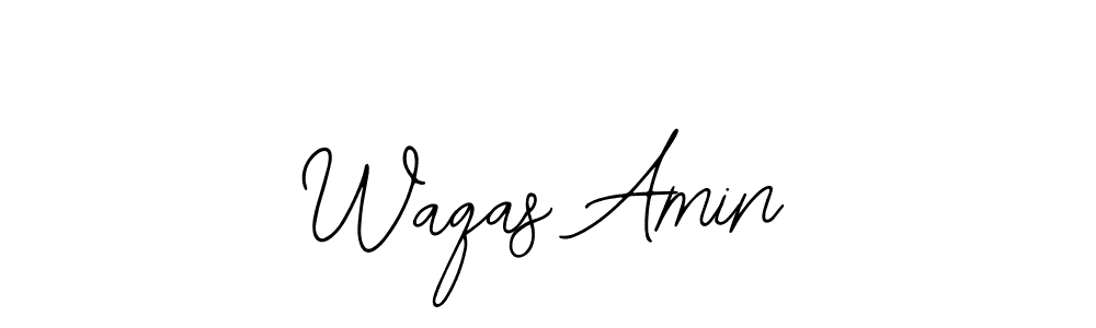 Best and Professional Signature Style for Waqas Amin. Bearetta-2O07w Best Signature Style Collection. Waqas Amin signature style 12 images and pictures png
