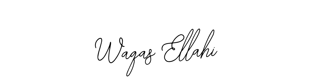 Make a beautiful signature design for name Waqas Ellahi. With this signature (Bearetta-2O07w) style, you can create a handwritten signature for free. Waqas Ellahi signature style 12 images and pictures png