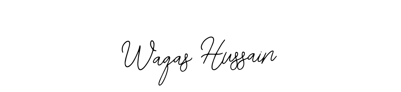 How to make Waqas Hussain signature? Bearetta-2O07w is a professional autograph style. Create handwritten signature for Waqas Hussain name. Waqas Hussain signature style 12 images and pictures png