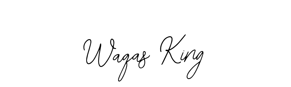 How to make Waqas King signature? Bearetta-2O07w is a professional autograph style. Create handwritten signature for Waqas King name. Waqas King signature style 12 images and pictures png