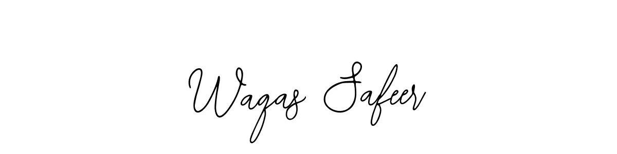 Make a beautiful signature design for name Waqas Safeer. Use this online signature maker to create a handwritten signature for free. Waqas Safeer signature style 12 images and pictures png