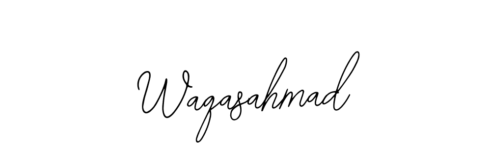 Make a short Waqasahmad signature style. Manage your documents anywhere anytime using Bearetta-2O07w. Create and add eSignatures, submit forms, share and send files easily. Waqasahmad signature style 12 images and pictures png