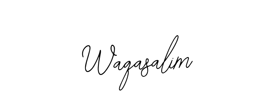 Also we have Waqasalim name is the best signature style. Create professional handwritten signature collection using Bearetta-2O07w autograph style. Waqasalim signature style 12 images and pictures png
