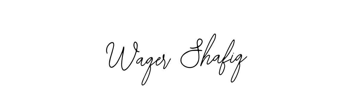 This is the best signature style for the Waqer Shafiq name. Also you like these signature font (Bearetta-2O07w). Mix name signature. Waqer Shafiq signature style 12 images and pictures png