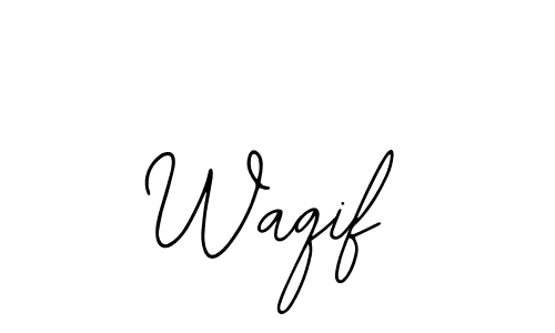 Make a beautiful signature design for name Waqif. With this signature (Bearetta-2O07w) style, you can create a handwritten signature for free. Waqif signature style 12 images and pictures png