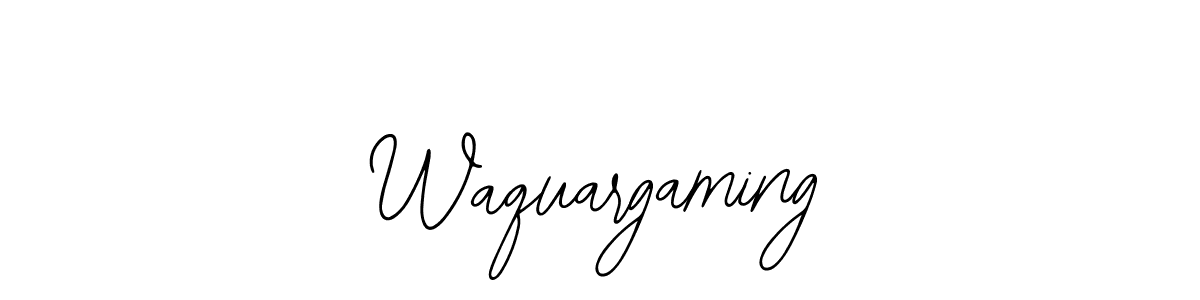 Waquargaming stylish signature style. Best Handwritten Sign (Bearetta-2O07w) for my name. Handwritten Signature Collection Ideas for my name Waquargaming. Waquargaming signature style 12 images and pictures png