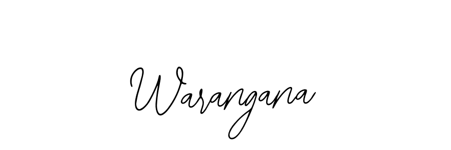 The best way (Bearetta-2O07w) to make a short signature is to pick only two or three words in your name. The name Warangana include a total of six letters. For converting this name. Warangana signature style 12 images and pictures png