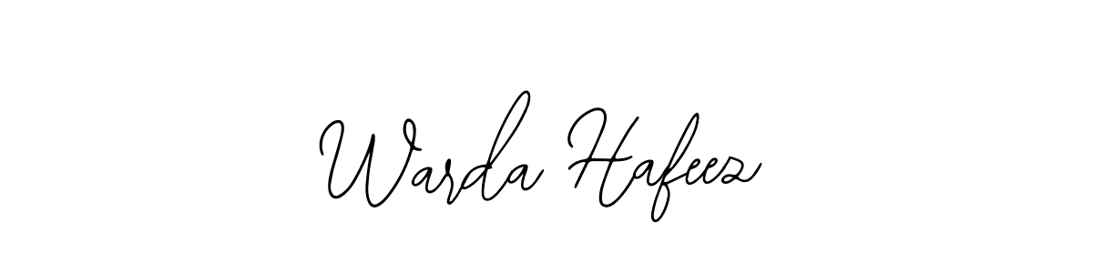 Warda Hafeez stylish signature style. Best Handwritten Sign (Bearetta-2O07w) for my name. Handwritten Signature Collection Ideas for my name Warda Hafeez. Warda Hafeez signature style 12 images and pictures png