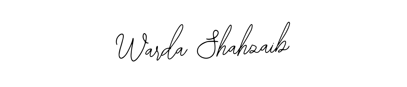 Make a short Warda Shahzaib signature style. Manage your documents anywhere anytime using Bearetta-2O07w. Create and add eSignatures, submit forms, share and send files easily. Warda Shahzaib signature style 12 images and pictures png