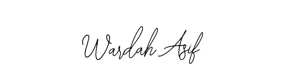 Create a beautiful signature design for name Wardah Asif. With this signature (Bearetta-2O07w) fonts, you can make a handwritten signature for free. Wardah Asif signature style 12 images and pictures png