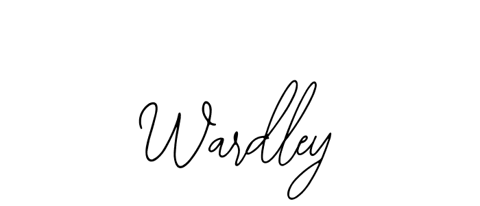 How to make Wardley signature? Bearetta-2O07w is a professional autograph style. Create handwritten signature for Wardley name. Wardley signature style 12 images and pictures png