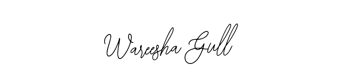 Use a signature maker to create a handwritten signature online. With this signature software, you can design (Bearetta-2O07w) your own signature for name Wareesha Gull. Wareesha Gull signature style 12 images and pictures png