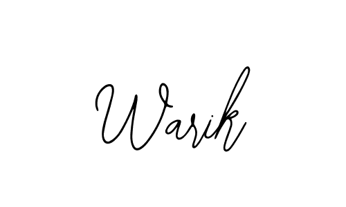 Also we have Warik name is the best signature style. Create professional handwritten signature collection using Bearetta-2O07w autograph style. Warik signature style 12 images and pictures png