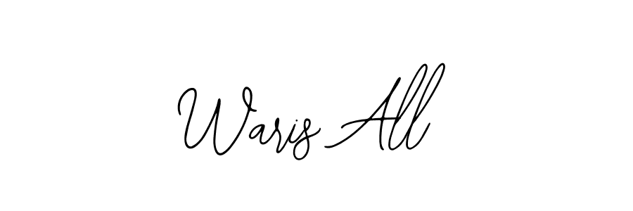 Waris All stylish signature style. Best Handwritten Sign (Bearetta-2O07w) for my name. Handwritten Signature Collection Ideas for my name Waris All. Waris All signature style 12 images and pictures png