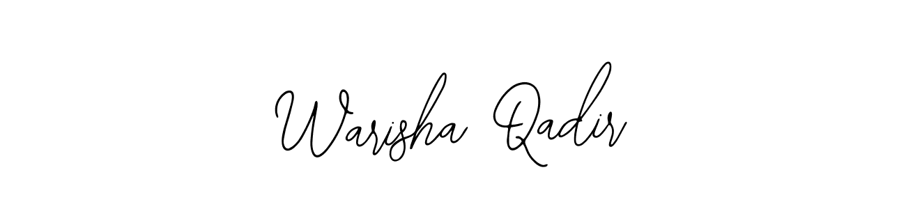 How to make Warisha Qadir signature? Bearetta-2O07w is a professional autograph style. Create handwritten signature for Warisha Qadir name. Warisha Qadir signature style 12 images and pictures png