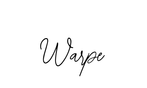 if you are searching for the best signature style for your name Warpe. so please give up your signature search. here we have designed multiple signature styles  using Bearetta-2O07w. Warpe signature style 12 images and pictures png