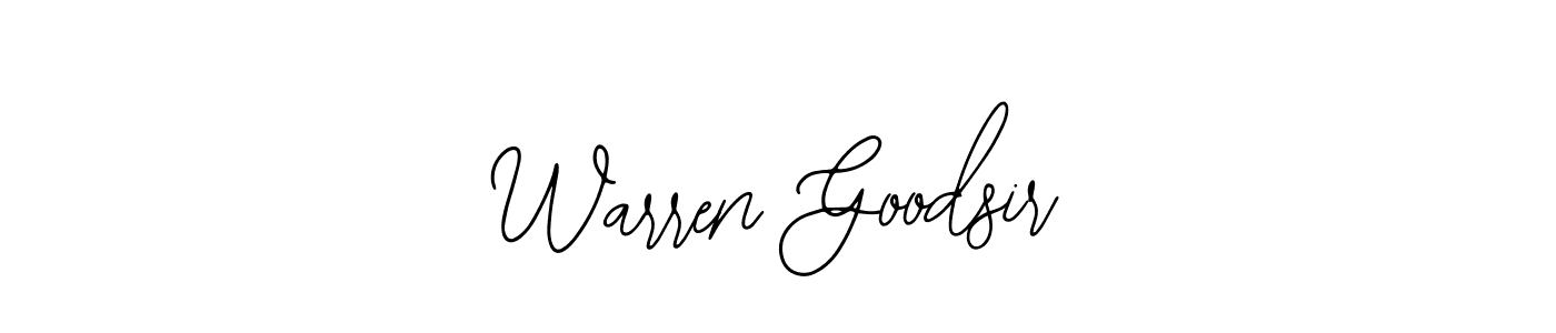 Make a beautiful signature design for name Warren Goodsir. Use this online signature maker to create a handwritten signature for free. Warren Goodsir signature style 12 images and pictures png