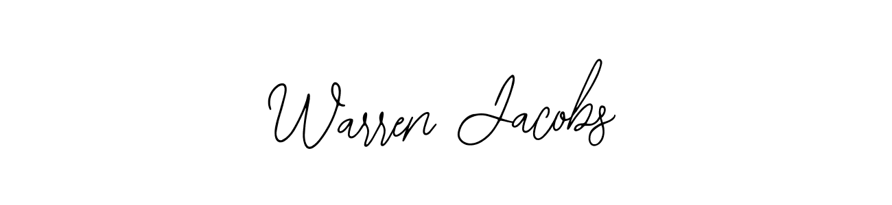 Design your own signature with our free online signature maker. With this signature software, you can create a handwritten (Bearetta-2O07w) signature for name Warren Jacobs. Warren Jacobs signature style 12 images and pictures png