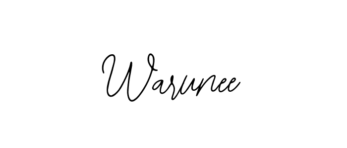 The best way (Bearetta-2O07w) to make a short signature is to pick only two or three words in your name. The name Warunee include a total of six letters. For converting this name. Warunee signature style 12 images and pictures png