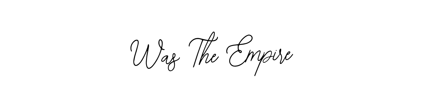 Bearetta-2O07w is a professional signature style that is perfect for those who want to add a touch of class to their signature. It is also a great choice for those who want to make their signature more unique. Get Was The Empire name to fancy signature for free. Was The Empire signature style 12 images and pictures png