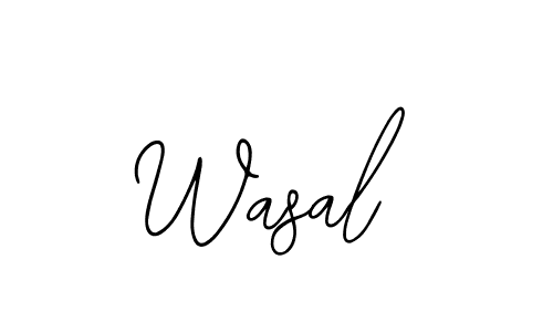 Best and Professional Signature Style for Wasal. Bearetta-2O07w Best Signature Style Collection. Wasal signature style 12 images and pictures png