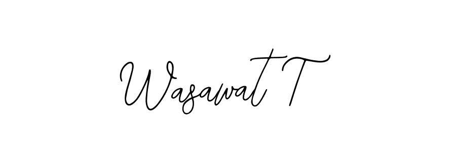 You can use this online signature creator to create a handwritten signature for the name Wasawat T. This is the best online autograph maker. Wasawat T signature style 12 images and pictures png