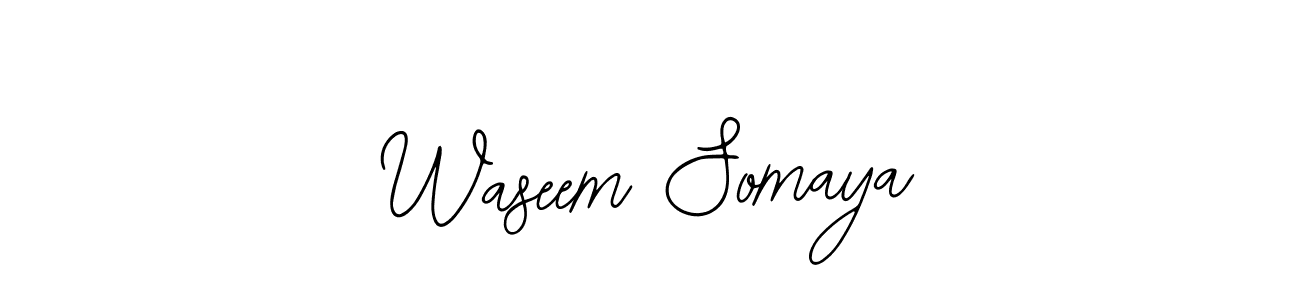 Best and Professional Signature Style for Waseem Somaya. Bearetta-2O07w Best Signature Style Collection. Waseem Somaya signature style 12 images and pictures png