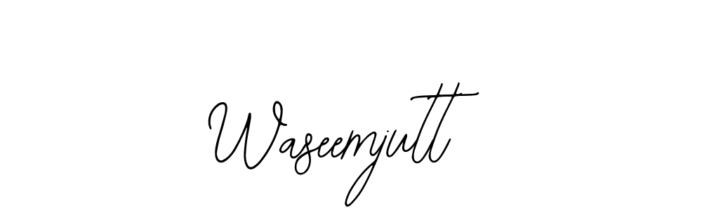 Create a beautiful signature design for name Waseemjutt. With this signature (Bearetta-2O07w) fonts, you can make a handwritten signature for free. Waseemjutt signature style 12 images and pictures png