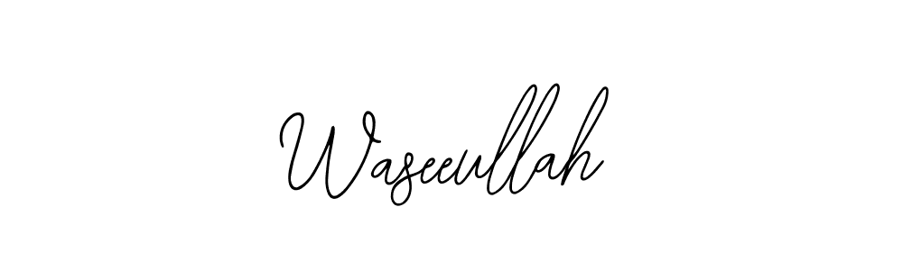 How to make Waseeullah signature? Bearetta-2O07w is a professional autograph style. Create handwritten signature for Waseeullah name. Waseeullah signature style 12 images and pictures png