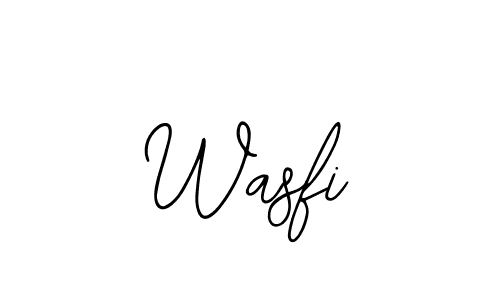 Make a beautiful signature design for name Wasfi. With this signature (Bearetta-2O07w) style, you can create a handwritten signature for free. Wasfi signature style 12 images and pictures png