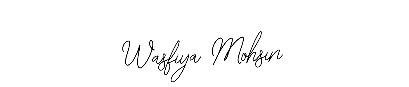 Best and Professional Signature Style for Wasfiya Mohsin. Bearetta-2O07w Best Signature Style Collection. Wasfiya Mohsin signature style 12 images and pictures png