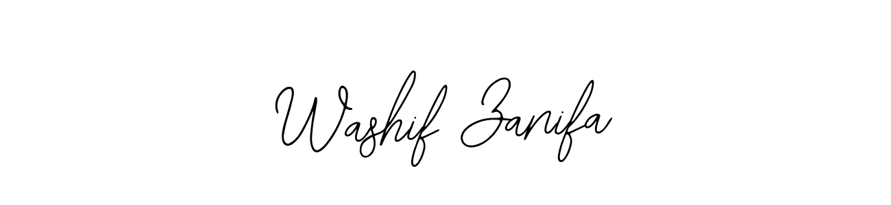 Washif Zanifa stylish signature style. Best Handwritten Sign (Bearetta-2O07w) for my name. Handwritten Signature Collection Ideas for my name Washif Zanifa. Washif Zanifa signature style 12 images and pictures png