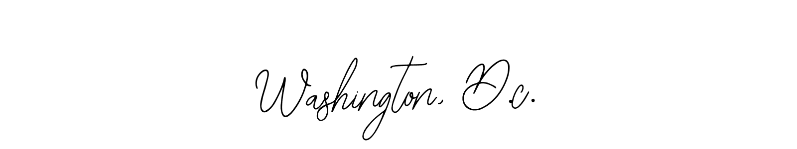 Use a signature maker to create a handwritten signature online. With this signature software, you can design (Bearetta-2O07w) your own signature for name Washington, D.c.. Washington, D.c. signature style 12 images and pictures png