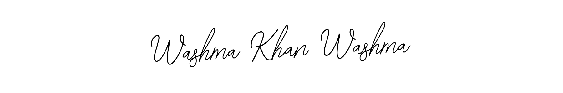 Also we have Washma Khan Washma name is the best signature style. Create professional handwritten signature collection using Bearetta-2O07w autograph style. Washma Khan Washma signature style 12 images and pictures png