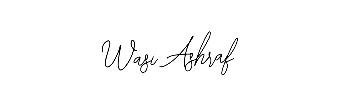 How to Draw Wasi Ashraf signature style? Bearetta-2O07w is a latest design signature styles for name Wasi Ashraf. Wasi Ashraf signature style 12 images and pictures png