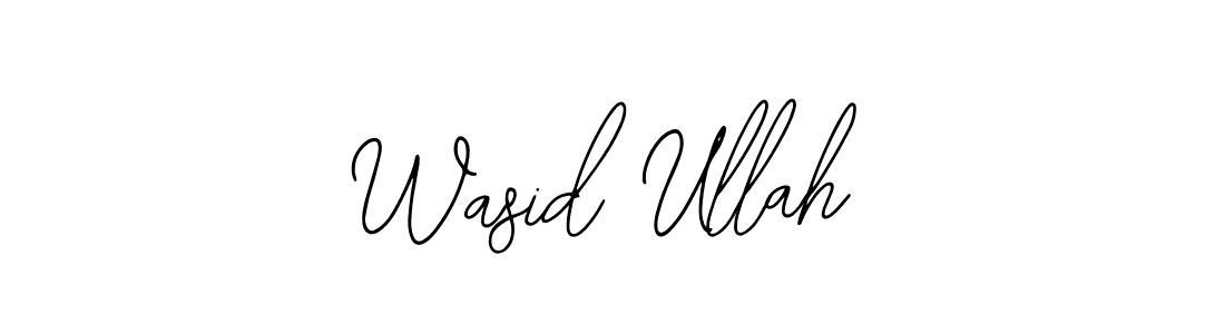 You should practise on your own different ways (Bearetta-2O07w) to write your name (Wasid Ullah) in signature. don't let someone else do it for you. Wasid Ullah signature style 12 images and pictures png