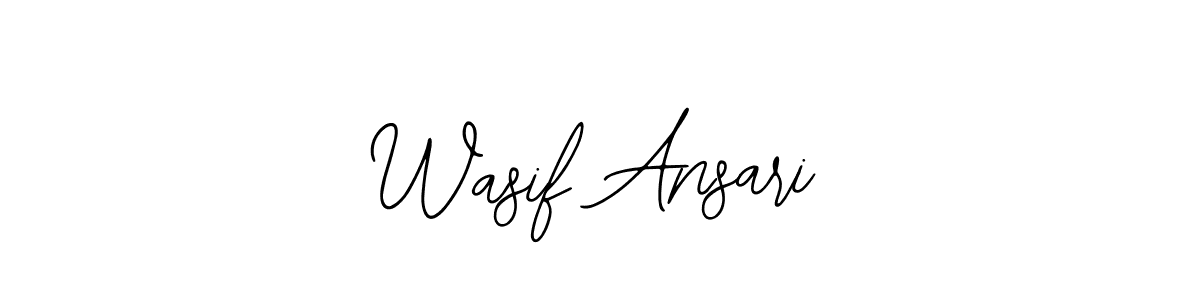 Similarly Bearetta-2O07w is the best handwritten signature design. Signature creator online .You can use it as an online autograph creator for name Wasif Ansari. Wasif Ansari signature style 12 images and pictures png
