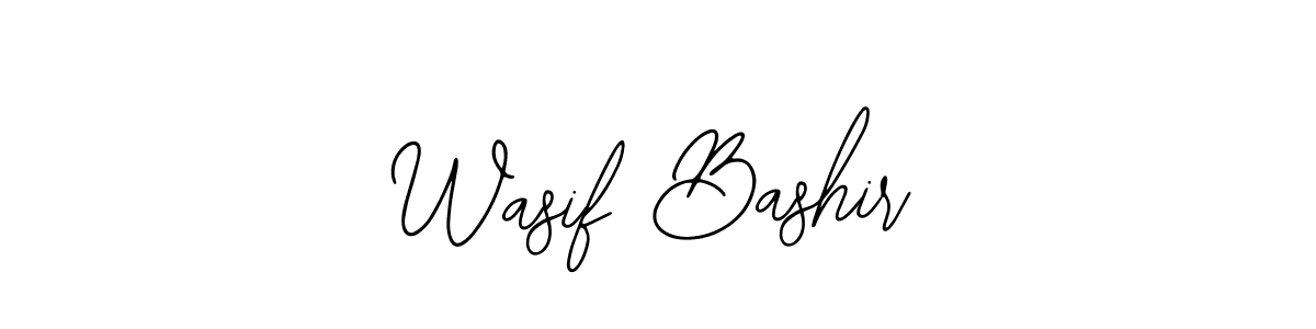 How to make Wasif Bashir name signature. Use Bearetta-2O07w style for creating short signs online. This is the latest handwritten sign. Wasif Bashir signature style 12 images and pictures png