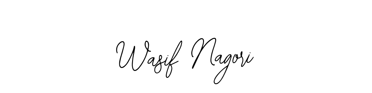 Use a signature maker to create a handwritten signature online. With this signature software, you can design (Bearetta-2O07w) your own signature for name Wasif Nagori. Wasif Nagori signature style 12 images and pictures png