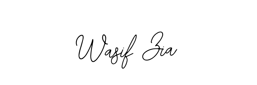 Wasif Zia stylish signature style. Best Handwritten Sign (Bearetta-2O07w) for my name. Handwritten Signature Collection Ideas for my name Wasif Zia. Wasif Zia signature style 12 images and pictures png