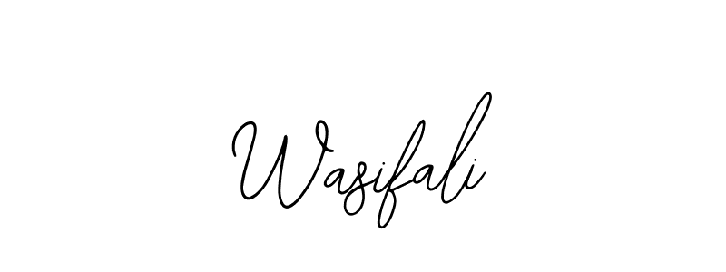 Wasifali stylish signature style. Best Handwritten Sign (Bearetta-2O07w) for my name. Handwritten Signature Collection Ideas for my name Wasifali. Wasifali signature style 12 images and pictures png
