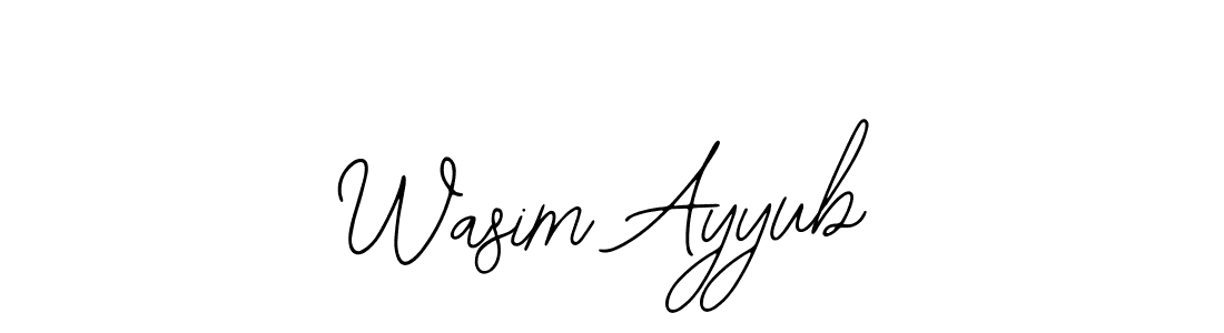 Also we have Wasim Ayyub name is the best signature style. Create professional handwritten signature collection using Bearetta-2O07w autograph style. Wasim Ayyub signature style 12 images and pictures png